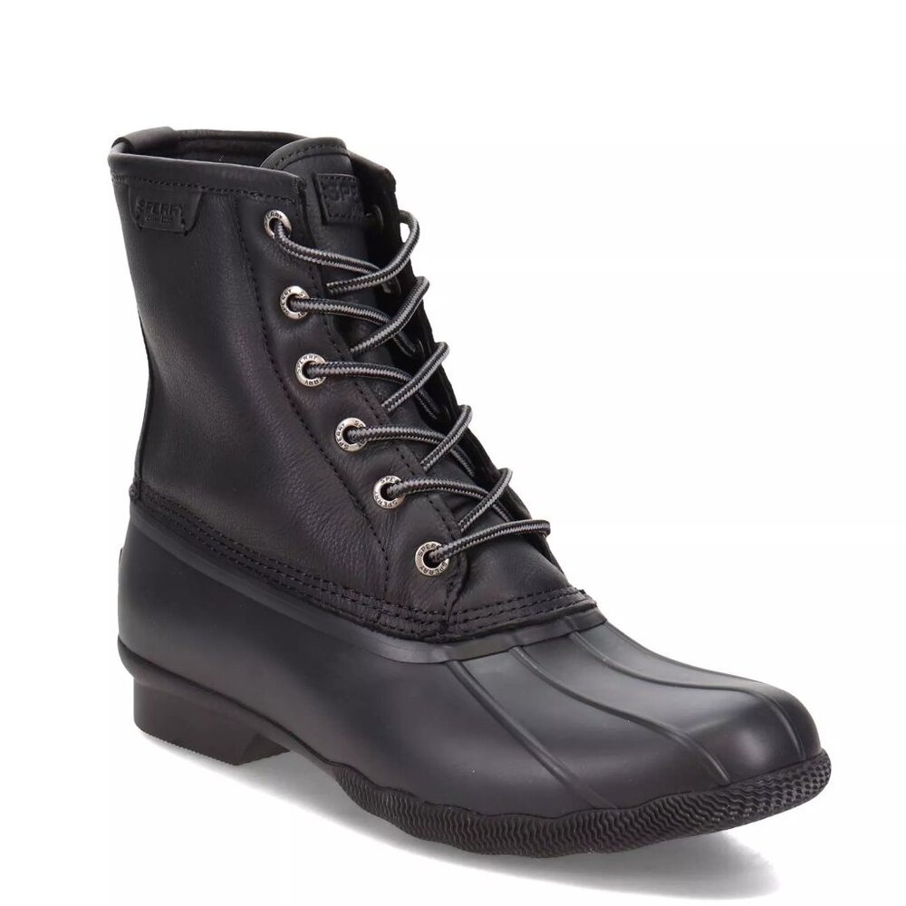 Sperry Saltwater Duck Blk/Blk NWB